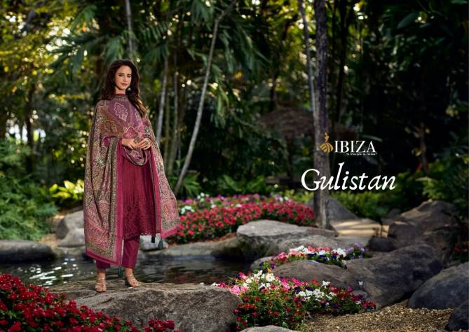 Gulistan By Ibiza Muslin Printed Designer Salwar Suits WHolesale Shop In Surat